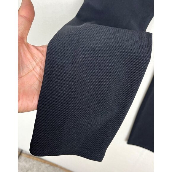 Spanx Black micro rib knit control top skimmer leggings size S - Picture 5 of 5